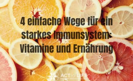 Vitamine und Ernährung für das Immunsystem